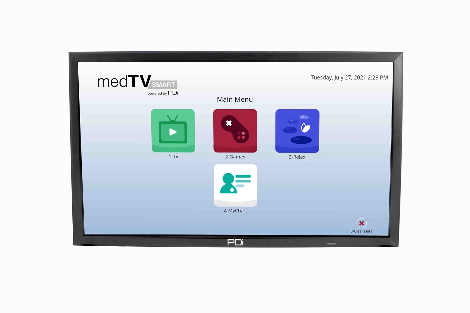 GENiO cloudbased TV control for medical facilities